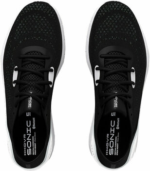 Calçado de corrida de estrada Under Armour Women's UA HOVR Sonic 5 Running Shoes Black/White 37,5 Calçado de corrida de estrada - 4