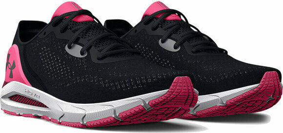 Straßenlaufschuhe
 Under Armour Women's UA HOVR Sonic 5 Running Shoes Black/Pink Punk 37,5 Straßenlaufschuhe - 3
