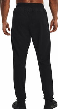 Fitness kalhoty Under Armour UA Rush All Purpose Pants Black/Black S Fitness kalhoty - 4