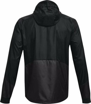 Running jacket Under Armour UA Legacy Windbreaker Jacket Black/Jet Gray M Running jacket - 2