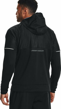 Fitness mikina Under Armour Armour Fleece Storm Full-Zip Hoodie Black/Pitch Gray M Fitness mikina - 4