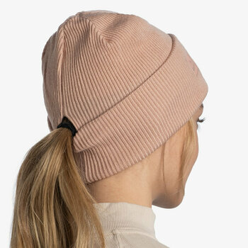 Zimowa czapka Buff CrossKnit Beanie Pale Pink UNI Zimowa czapka - 7