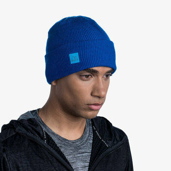 Zimowa czapka Buff CrossKnit Beanie Azure Blue UNI Zimowa czapka - 8