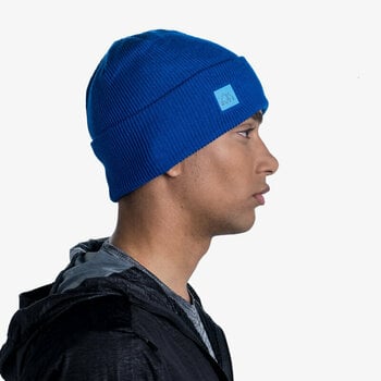 Zimowa czapka Buff CrossKnit Beanie Azure Blue UNI Zimowa czapka - 9