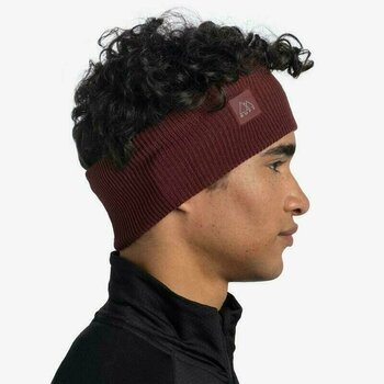 Cinta / Diadema para correr Buff CrossKnit Headband Solid Mahogany UNI Cinta / Diadema para correr - 3