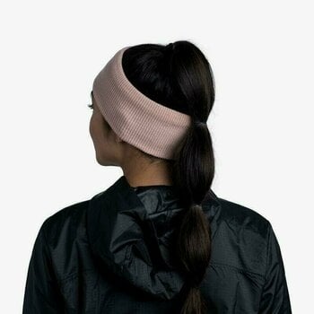 Running headband
 Buff CrossKnit Headband Pale Pink UNI Running headband - 5