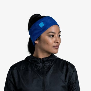 Fejpántok futáshoz
 Buff CrossKnit Headband Azure Blue UNI Fejpántok futáshoz - 2