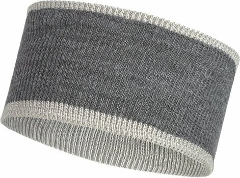 Running headband
 Buff CrossKnit Headband Light Grey UNI Running headband - 2