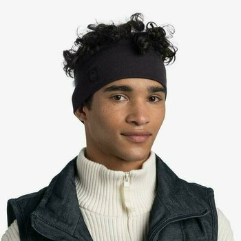Bežecká čelenka
 Buff Merino Wide Headband Solid Black UNI Bežecká čelenka - 2