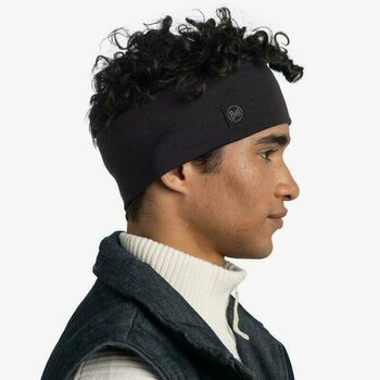 Bežecká čelenka
 Buff Merino Wide Headband Solid Black UNI Bežecká čelenka - 3