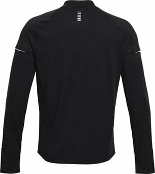 Running t-shirt with long sleeves Under Armour UA OutRun The Cold Long Sleeve Black/Reflective 2XL Running t-shirt with long sleeves - 2
