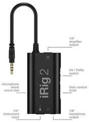 Guitar Headphone Amplifier IK Multimedia iRig 2 Guitar Headphone Amplifier - 7