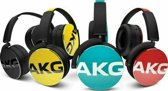 Écouteurs supra-auriculaires AKG Y50 Yellow - 2