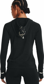 Koszulka do biegania z długim rękawem
 Under Armour Women's UA OutRun The Cold Hooded Half Zip Black/Black/Reflective Koszulka do biegania z długim rękawem - 4