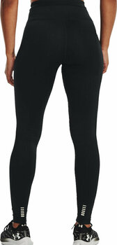 Hardloopbroek / legging Under Armour Women's UA OutRun The Cold Tights Black/Black/Reflective XS Hardloopbroek / legging - 4
