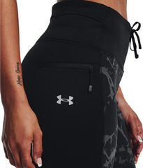 Juoksuhousut/-trikoot Under Armour Women's UA OutRun The Cold Black/Black/Reflective XS Juoksuhousut/-trikoot - 5