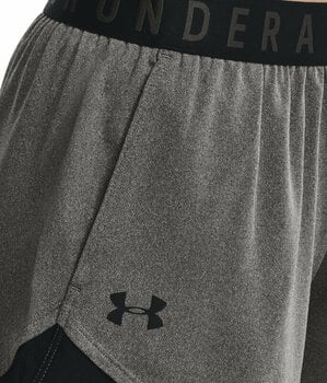 Fitness Trousers Under Armour Women's UA Play Up Shorts 3.0 Carbon Heather/Black/Black XS Fitness Trousers - 3