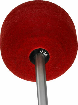 Bass Drum Beater Ahead ABSFR Pro Kick Staccato Red Felt Bass Drum Beater - 2