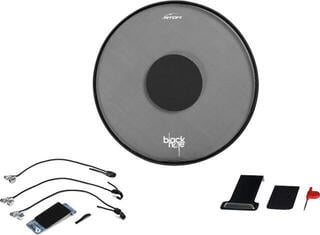 Υφασμάτινη επιφάνεια για τύμπανο RTOM BH18 Black Hole 18" Υφασμάτινη επιφάνεια για τύμπανο - 1