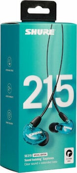 Uho petlje slušalice Shure SE215-SPE-EFS Blue - 6