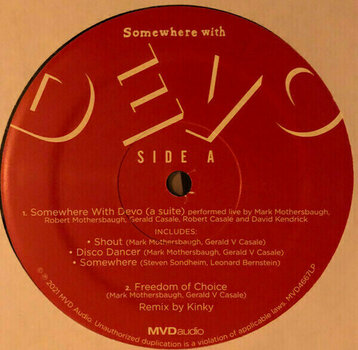 Vinyl Record Devo - Somewhere With Devo (LP) - 3