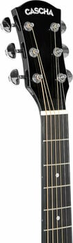 Guitarra dreadnought Cascha CGA100BK Black - 8