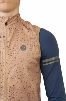 Biciklistička jakna, prsluk Agu Splatter Wind Body Trend Men Leather M Prsluk - 5