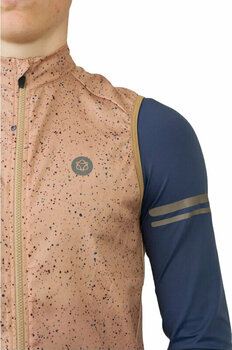 Cykeljacka, väst Agu Splatter Wind Body Trend Men Väst Leather L - 5