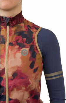 Biciklistička jakna, prsluk Agu Wind Body Trend Women Oil Flower XS Prsluk - 5