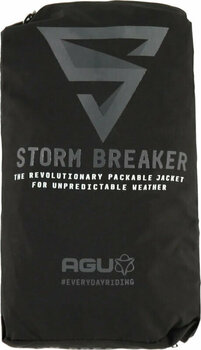Pyöräilytakki, -liivi Agu Storm Breaker Rain Jacket Essential Men Takki Black 2XL - 6