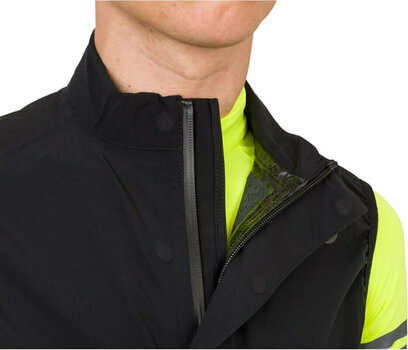Biciklistička jakna, prsluk Agu Prime Rain Body II Essential Men Black M Prsluk - 5