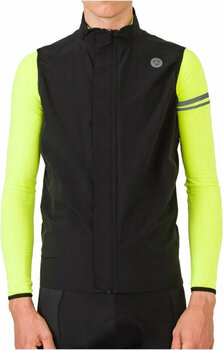 Biciklistička jakna, prsluk Agu Prime Rain Body II Essential Men Black L Prsluk - 2