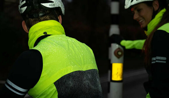 Biciklistička jakna, prsluk Agu Prime Rain Body II Essential Men Hivis Reflection L Prsluk - 7