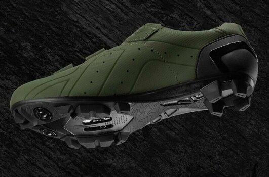 Pánska cyklistická obuv Crono CX3 MTB BOA Green 41,5 Pánska cyklistická obuv - 5