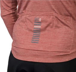 Odzież kolarska / koszulka Agu Merino LS III SIX6 Men Koszulka Spice M - 6