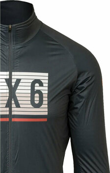 Casaco de ciclismo, colete Agu Polartec Thermo Jacket III SIX6 Men Charcoal XL Casaco - 11