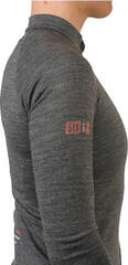 Odzież kolarska / koszulka Agu Merino LS III SIX6 Women Koszulka Black S - 7