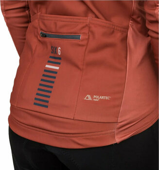 Kerékpár kabát, mellény Agu Polartec Thermo Jacket III SIX6 Women Spice XS Kabát - 7