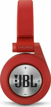 Bezdrátová sluchátka na uši JBL Synchros E40BT Red - 4
