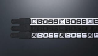 Kytarový pás Boss BSM-20-BB Kytarový pás Black with Black Logo - 1