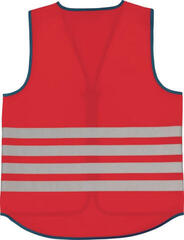 Biciklistička jakna, prsluk Abus Lumino Day Vest Red - 1