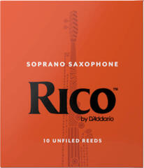 Palheta para saxofone soprano Rico 2.5 Palheta para saxofone soprano - 1