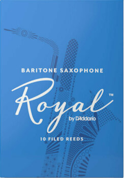 Palheta para saxofone barítono Rico Royal 2.5 Palheta para saxofone barítono - 2