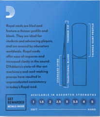 Ancia Sassofono Alto Royal By D'Addario Royal 2.5 Ancia Sassofono Alto - 2