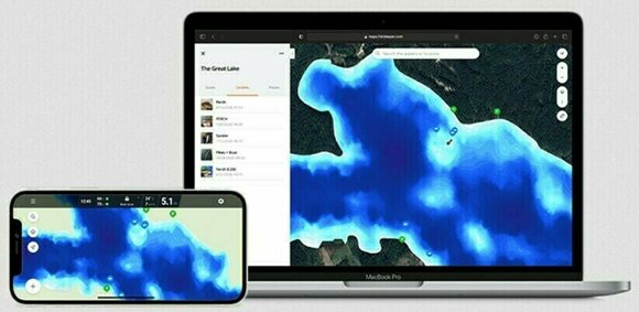 Echosonda Deeper Chirp+ 2 Winter Trophy Bundle 2022 - 33
