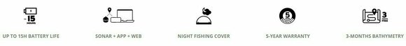 Echosonda Deeper Chirp+ 2 Winter Trophy Bundle 2022 - 34