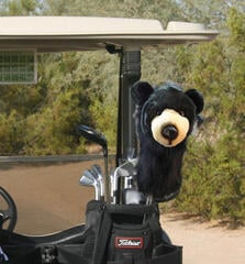 Headcover Daphne's Headcovers Driver Black Bear Black Bear Driver Headcover - 1