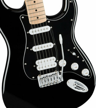 Elektrische gitaar Fender Squier FSR Affinity Series Stratocaster HSS MN Black Elektrische gitaar - 3
