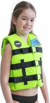 Buoyancy Jacket Jobe Nylon Life Vest Kids Lime Green - 2