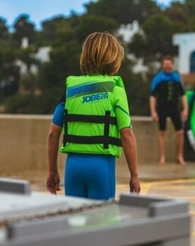 Buoyancy Jacket Jobe Nylon Life Vest Kids Lime Green - 7